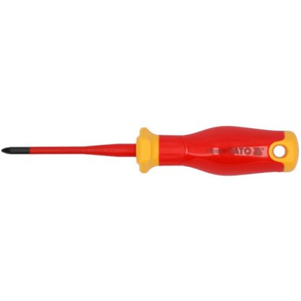 YATO Șurubelniță PZ1 x 80 mm, izolație până la 1000 V, design subțire