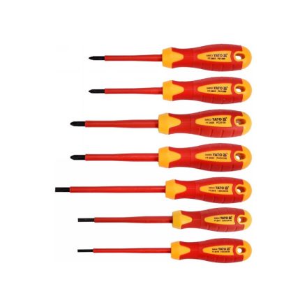 Set de șurubelnițe YATO 7 piese izolate până la 1000 V