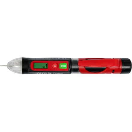 Găsitor de fază YATO măsurare fără contact 12-1000 V cu afișaj LCD izolat