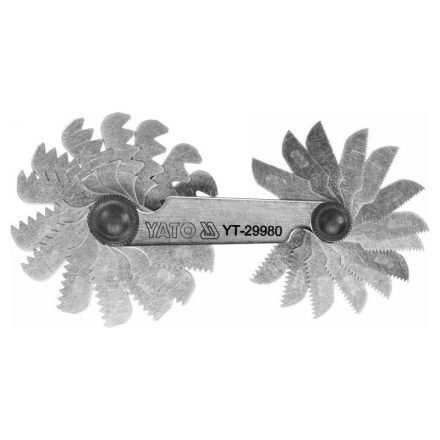 YATO Filiera cu 24 de lame metrice 0,25-6,0 mm 60°