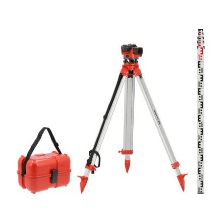 Nivel optic YATO 32 x 38 mm IP54 cu trepied