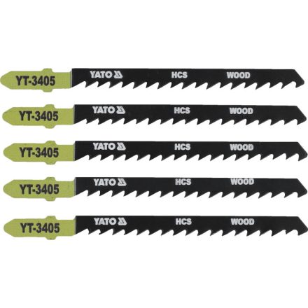 YATO Lamă pentru fierăstrău de decupat T6TPI 100/75 mm HCS (5 buc)