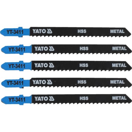 YATO Lama de ferastrau de tip scroll T8TPI 100/75 mm HSS (5 buc)