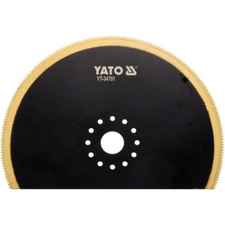 Pânză de ferăstrău YATO pentru mașină multifuncțională 100 mm bimetal-nitrură de titan