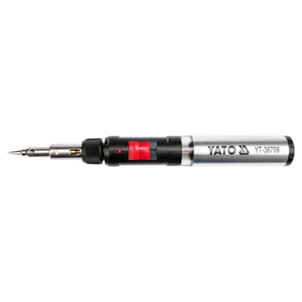 Set fier de lipit YATO 7 piese, functionare cu gaz butan (fara gaz) Piezo