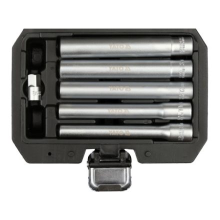 YATO Set de chei tubulare extra lungi 6 piese 3/8"
