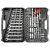 YATO Set chei tubulare 111 piese 1/4", 3/8", 1/2" CrV