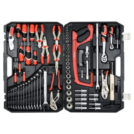 Set de scule YATO 79 piese 1/4", 1/2" CrV CrMo