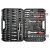 YATO Set chei tubulare 173 piese 1/4", 3/8", 1/2" CrV