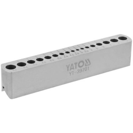 YATO Șablon pentru găurire perpendiculară 3-9,5 mm
