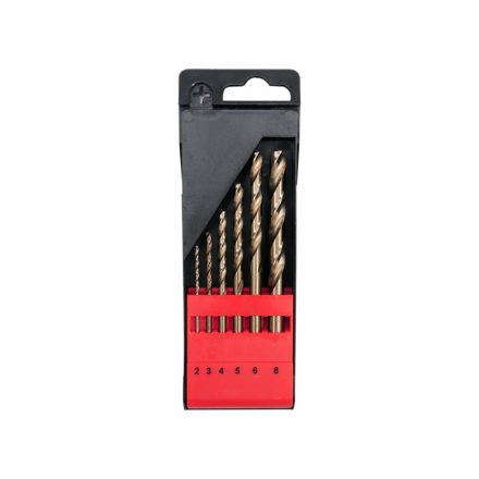 YATO Set de burghie cu șurub 6 piese 2-8 mm HSS Co