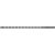 Burghiu pentru roci YATO 10 x 300/250 mm cu patru muchii SDS-Plus