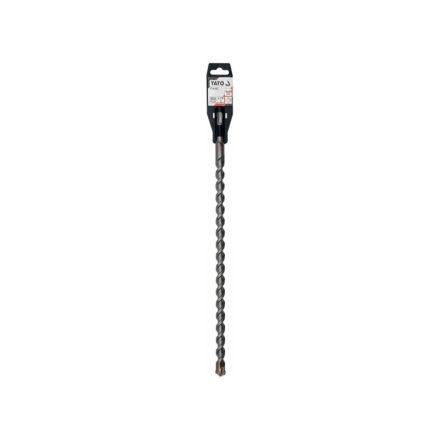 YATO Burghiu pentru roci 18 x 460/375 mm cu patru tăișuri SDS-Plus