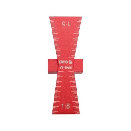 Șablon de coada de rândunică YATO din aluminiu