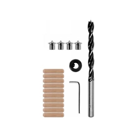 YATO Set de dibluri 8 mm 17 piese