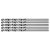 YATO Burghiu cu șurub 2,5 x 57/30 mm inox HSS Premium (5 buc)