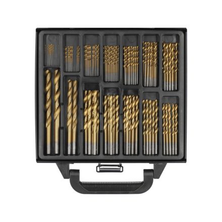 YATO Set de burghie elicoidale 99 piese 1-10 mm HSS Tit