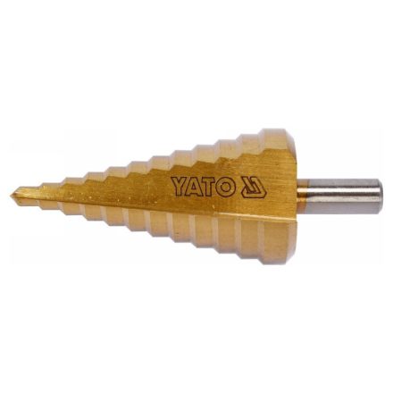 Burghiu pas YATO 6-38 mm 12 trepte HSS nitrura de titan