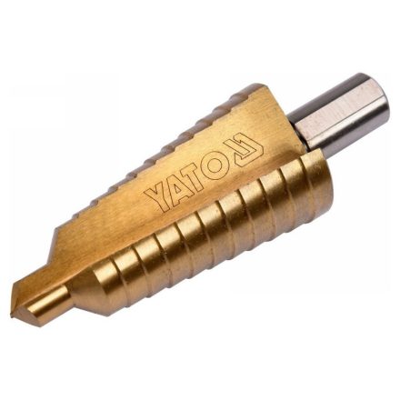 Burghiu pas YATO 10-30 mm 12 trepte HSS nitrura de titan