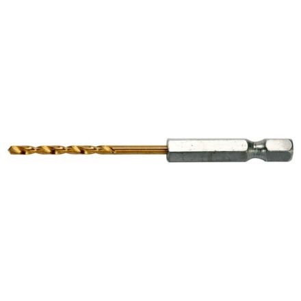 YATO Burghie elicoidală 2,5 x 80/30 mm HSS-TiN cu cap de bit