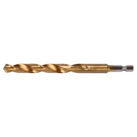 Burghiu elicoidal YATO 10,0 x 133/87 mm HSS-TiN cu prindere de bit