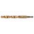 Burghiu elicoidal YATO 10,0 x 133/87 mm HSS-TiN cu prindere de bit