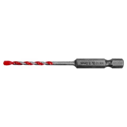 YATO Burghiu universal 3,0 x 85/30 mm cu prindere pentru biți