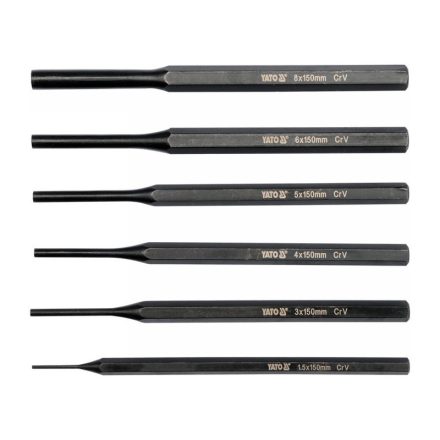 YATO Set poanson 6 piese 150 mm