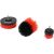 YATO Set de perii din nylon 3 bucăți 5, 8, 10 mm cu prindere pentru bit