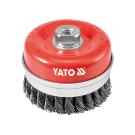 YATO Perie de cupe sârmă torsadată M14 100 mm