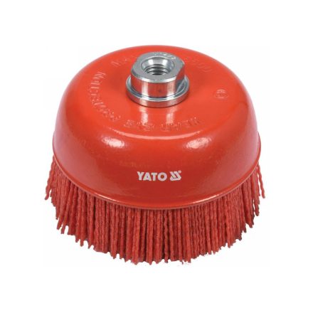 YATO Perie de cuă pentru polizor 125 mm M14 cu peri de plastic