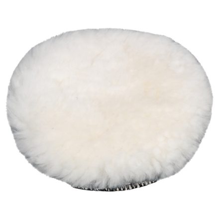 YATO Disc de lustruit cu fixare velcro din lână de oaie 125 mm