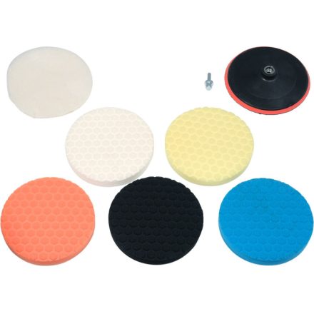 YATO Set de discuri de polisat cu prindere velcro, 8 buc, 180 mm M14
