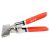 YATO Clema de perete dreapta 80 x 35 mm