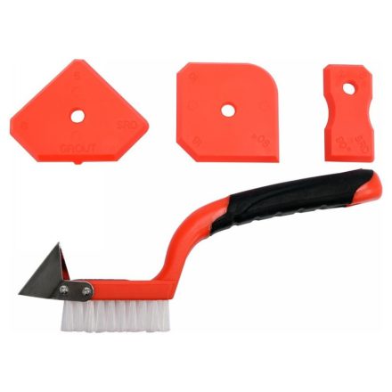 YATO Set de spatule pentru îndepărtarea rosturilor din silicon, 4 bucăți