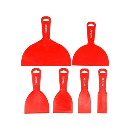YATO Set de spatule 6 piese 40-200 mm din plastic