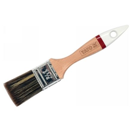 YATO Pensulă cu mâner de lemn 1,5" cu peri mixți