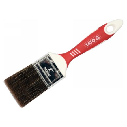YATO Pensula cu maner de plastic 2" cu par mixt