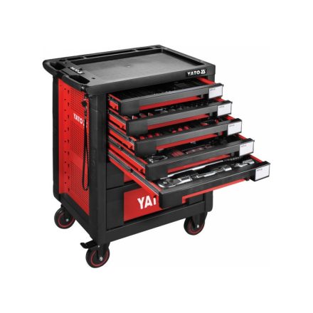 YATO Carucior de scule cu scule 165 piese