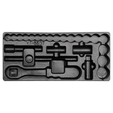 YATO Set chei tubulare 24 piese 1/2" 10-32 mm CrV (inserție sertar fără unealtă)
