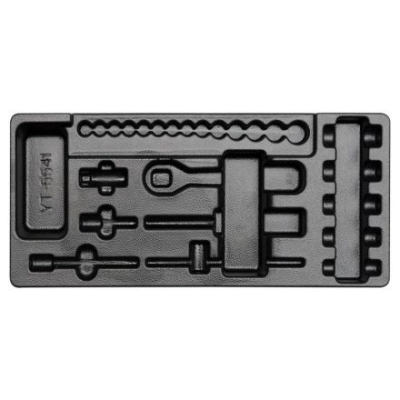 YATO Set chei tubulare 25 piese 1/4" 3,5-14 mm CrV (inserție sertar fără unelte)