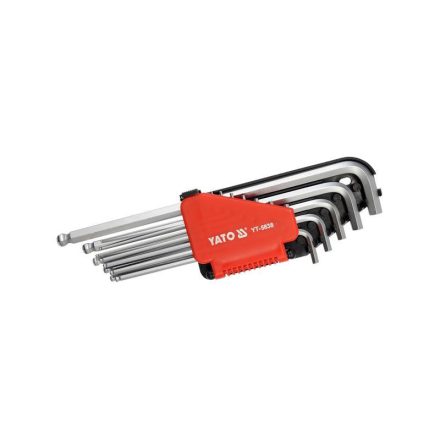 Set chei hexagonale YATO 12 piese 1/16"-3/8" CrV