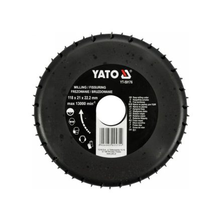 YATO Disc abraziv 118 x 21 x 22,2 mm
