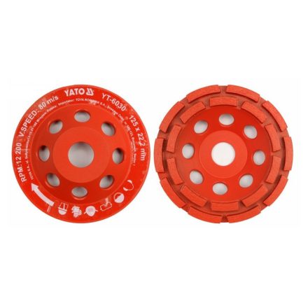 YATO Disc de șlefuire diamantat 125 x 22,2 mm