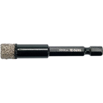 YATO Trăpăn circular diamantat 10 mm cu prindere pentru bit