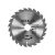 YATO Disc pentru tăierea lemnului 184 x 30 x 2,2 mm / 24T