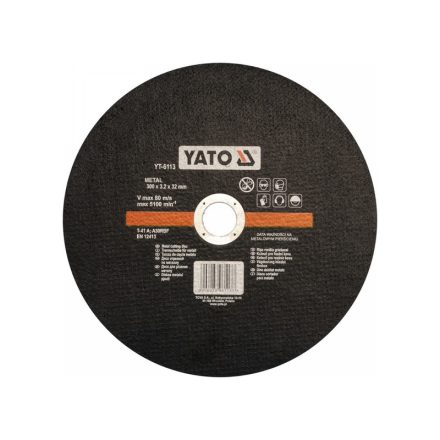 YATO Disc de tăiere pentru metal 300 x 3,2 x 32 mm
