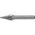 Freză de turbină pentru metal YATO, 10 mm, ascuțită