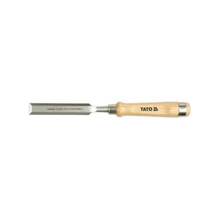YATO Daltă de lemn 25 mm cu mâner de lemn CrV60