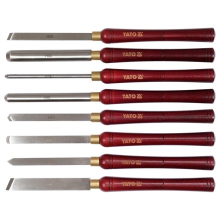 YATO Set dalte pentru lemn 8 piese
